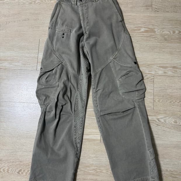 CORE:5 WASHED CARGO PANTS (SAND) S사이즈