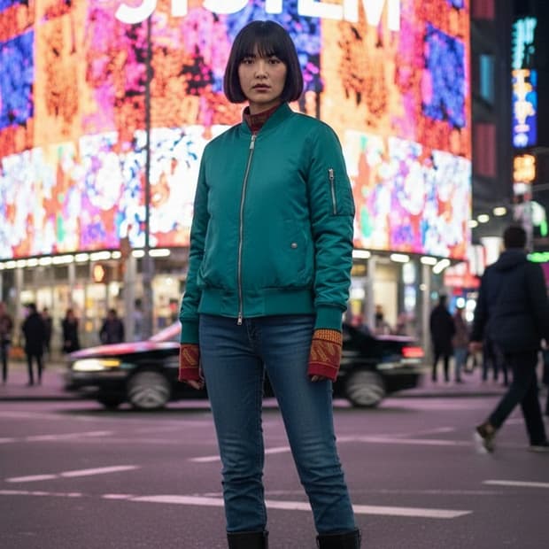 77.시스템 블루종 점퍼(공용)