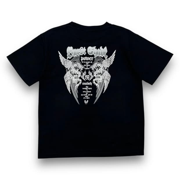 THE BREAKERS 드래곤 트라이벌 타투 반팔 티셔츠