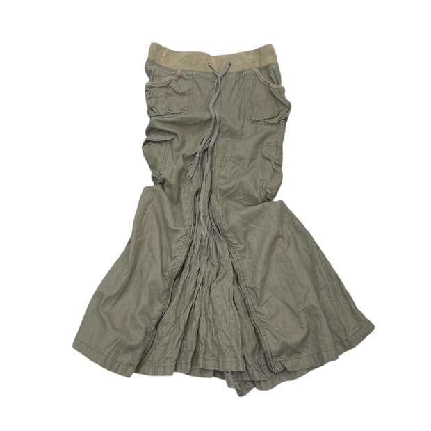 G.O.A zipper long skirt