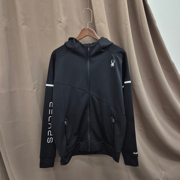 스파이더 후드 집업 XL