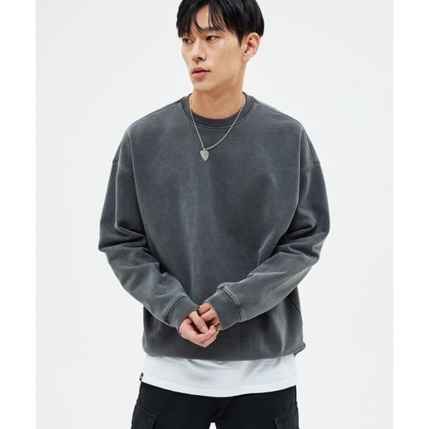 소버먼트 피그먼트 맨투맨 