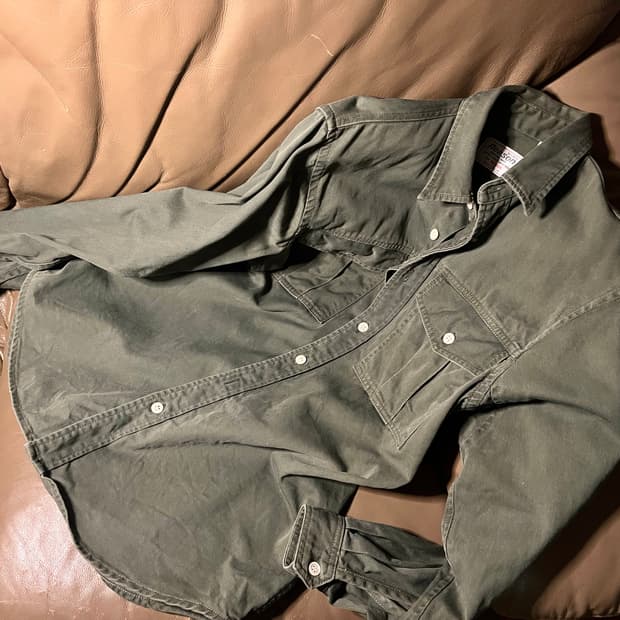 schiatti italy vintage work shirt