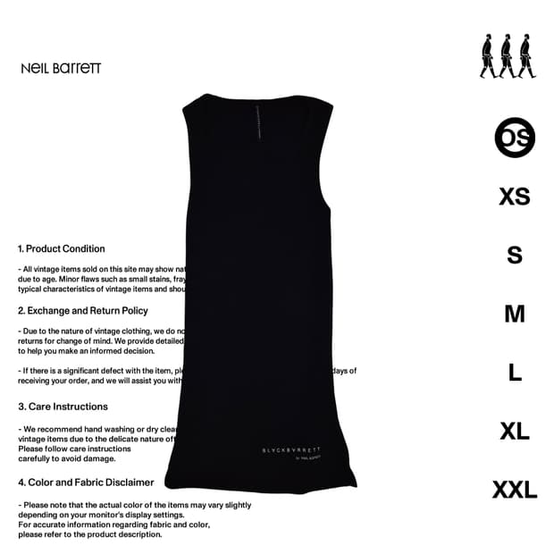 닐바렛 블랙바렛 슬리브리스 OS사이즈