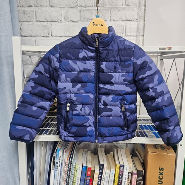 폴로랄프로렌 키즈 경량패딩 5세 남아 카모 다운자켓 MM06