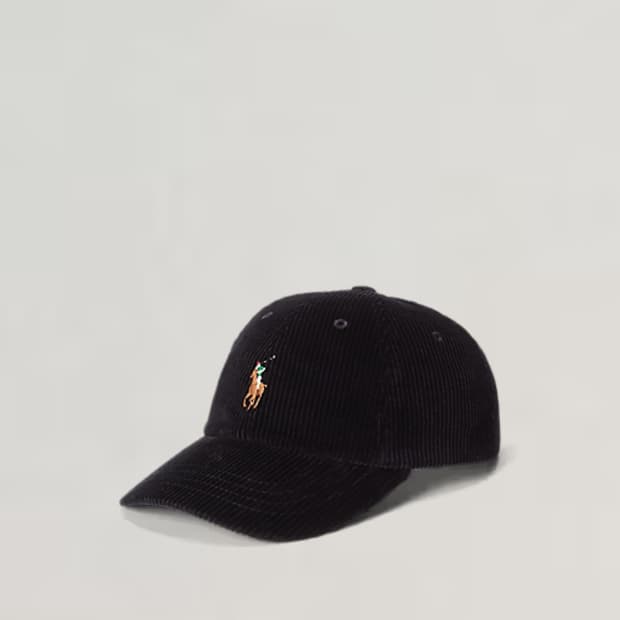 새상품 / 폴로 랄프로렌 코듀로이 볼캡 / 블랙
