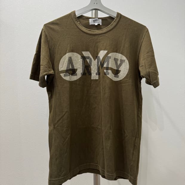 준야와타나베 eYe 11ss ARMY 로고 티셔츠