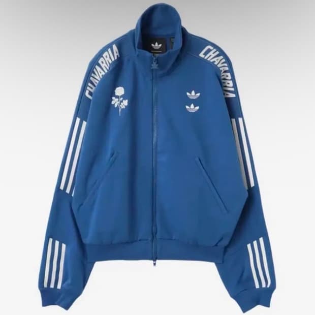 Willy chavarria adidas track jacket