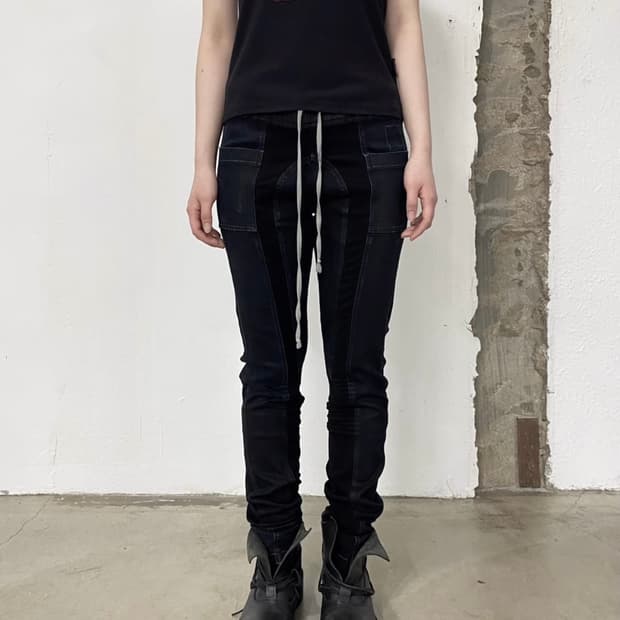 릭오웬스 다크쉐도우 바이커 레깅스 팬츠