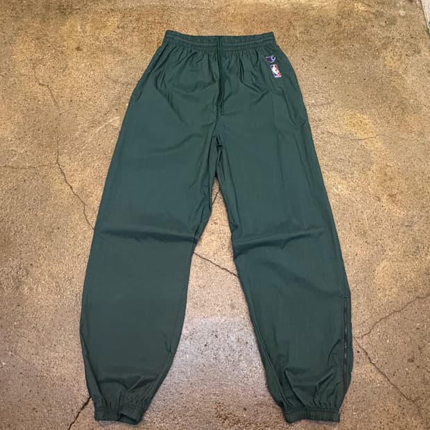 90s USA 빈티지 챔피온 NBA 츄리닝 바람막이 트레이닝팬츠
