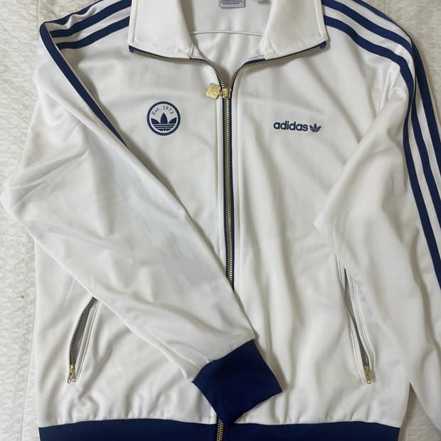 흰색 아디다스 져지 팔아요