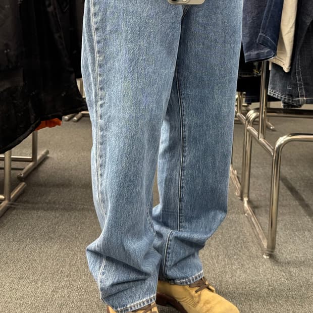 31)리바이스 빈티지 워싱 568 데님팬츠