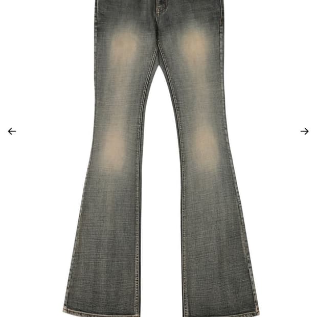 Bohemian seoul BOOTS CUT DENIM PANTS 