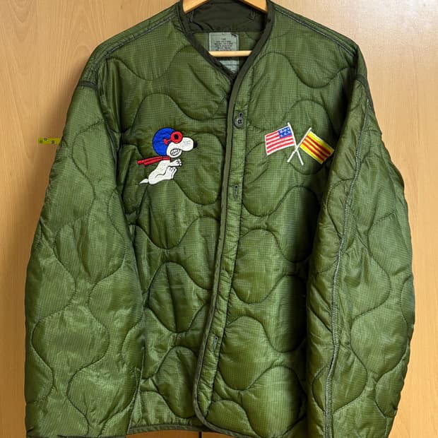 옴니피플 빈티지 m65 퀼팅 라이너