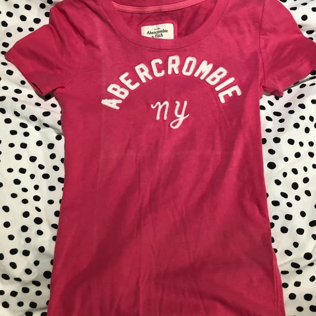 abecrombie 아베크롬비 뉴욕 반팔티 y2k