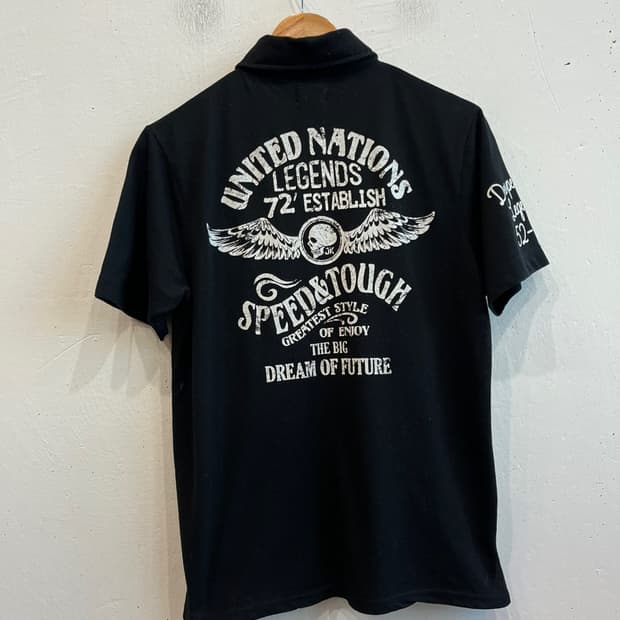 griffin tamer JPN 락펑크 스컬 PK 반팔 카라티