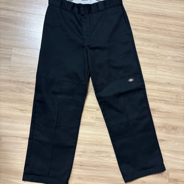 디키즈 더블니 블랙 32x30