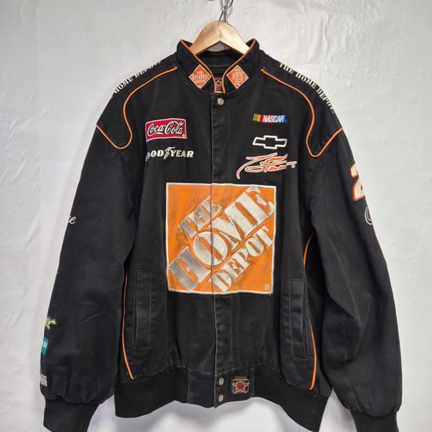 JH DESIGN 제프 해밀턴 나스카 홈디포 레이싱 자켓 XL사이즈