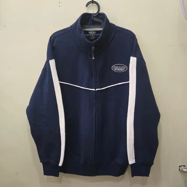 WHO.A.U 스탠에리 집업 트랙 자켓 (NAVY)