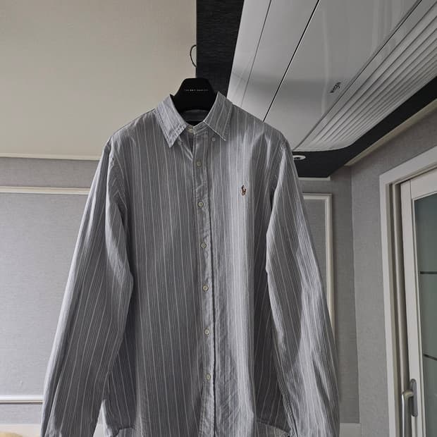 [거의 새것] 폴로 랄프로렌 스트라이프 셔츠 남방 클래식 L