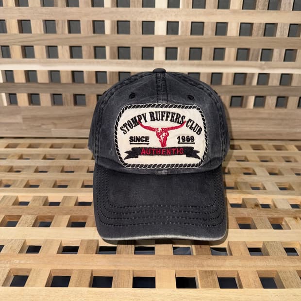 빈티지 피그먼트 워싱 버팔로 캡