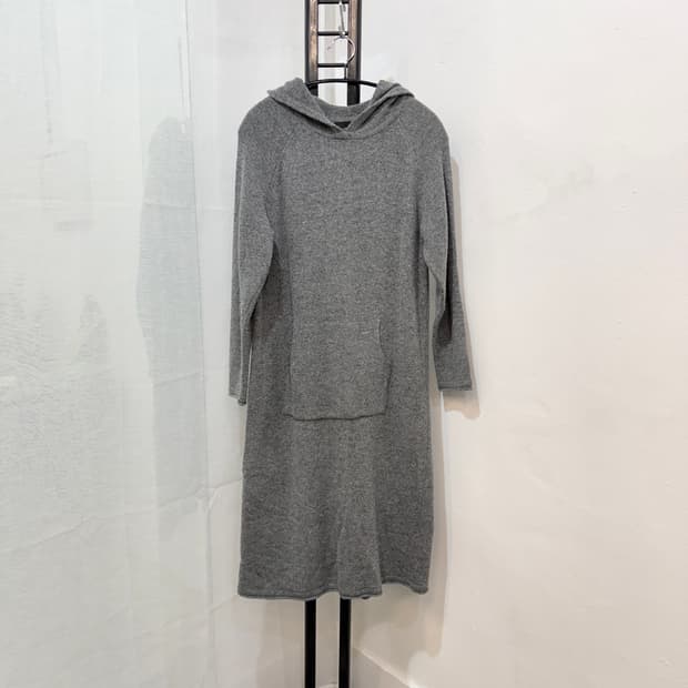 지컷 회색후드 니트원피스 그레이원피스 g-cut 4079