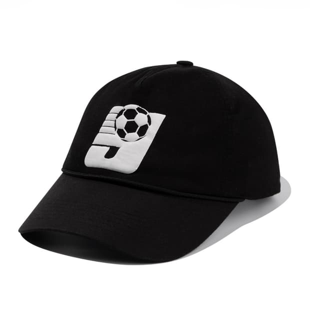 새상품) 예스아이씨 싸커 팀 트러커 캡 모자 블랙