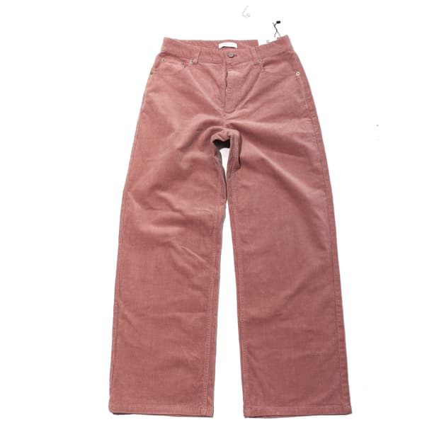 GIORDANO 미사용 핑크 코듀로이 팬츠 women 28