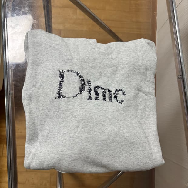 Dime 자수 후드티