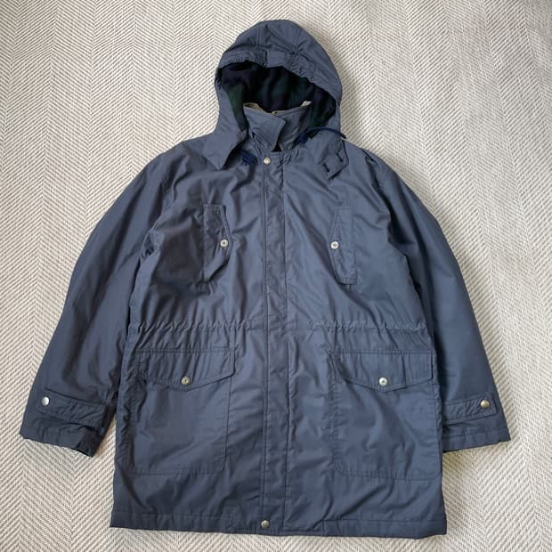 마이크버니스 플란넬 라이너 후드 야상자켓