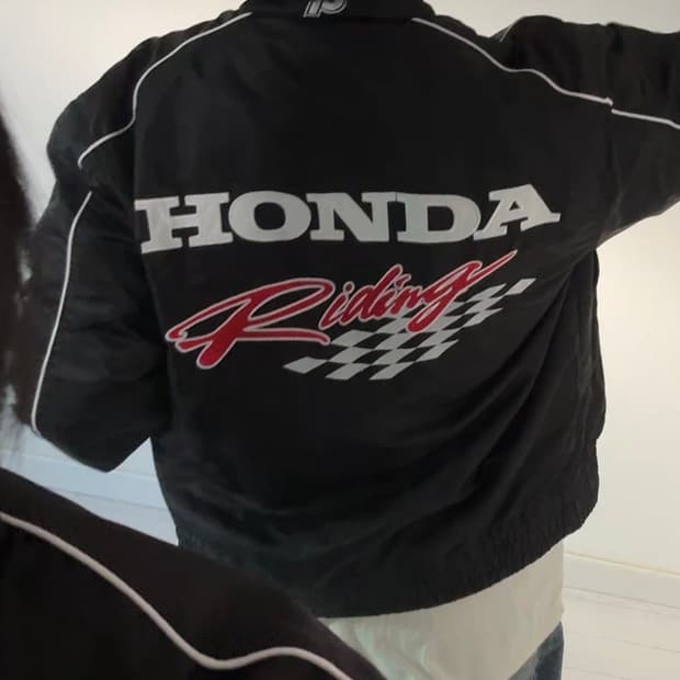 플리마켓🔥 혼다 레이싱 블루종 블랙