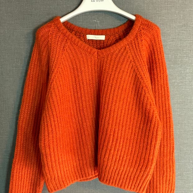 mellounge 오렌지 니트