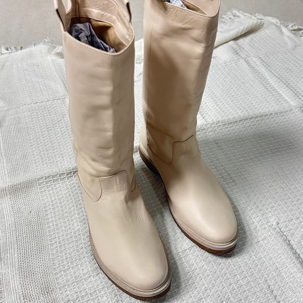 [Mari Giudicelli] 카프스킨 부츠 235