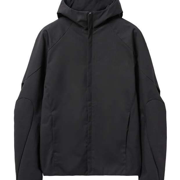 포스트아카이브팩션 케이브 자켓 블랙 M