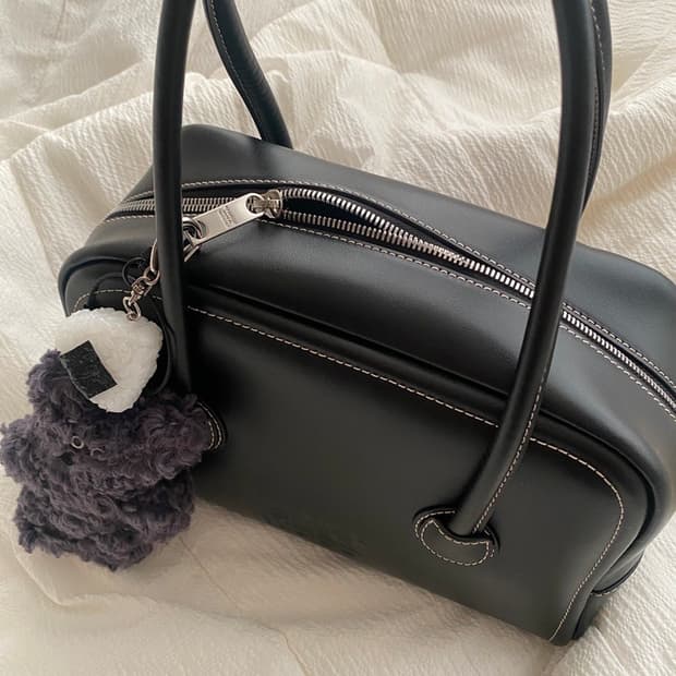 마지셔우드 소프트토트 블랙 플레인(소가죽)