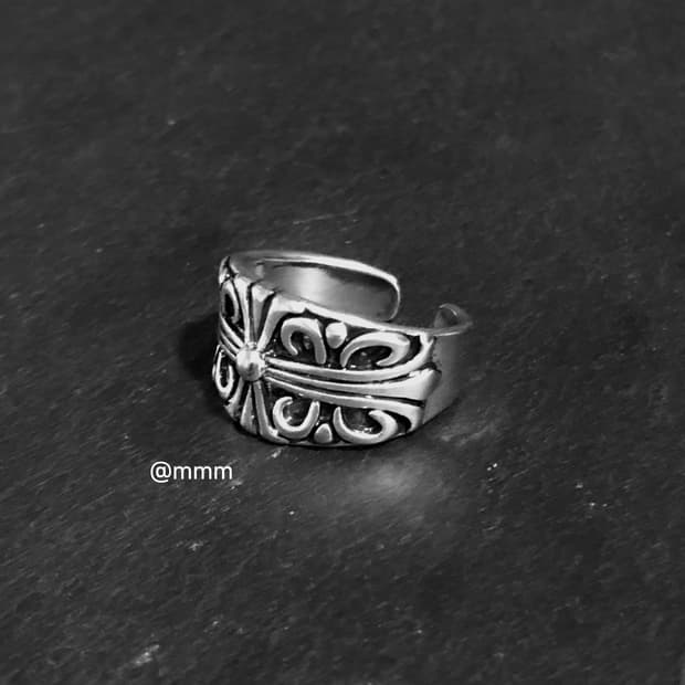 오픈링 크롬 반지