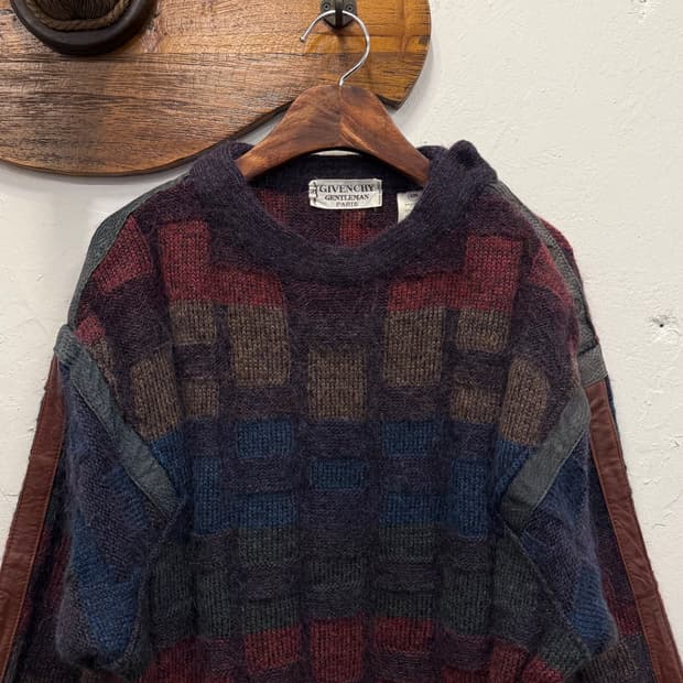 55) Givenchy Italy Mohair Blend  Knit Sw