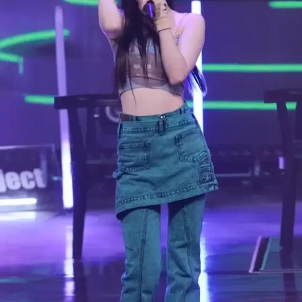 앤더슨벨 글렌 오버다이 렙 스트레이트 레그 진