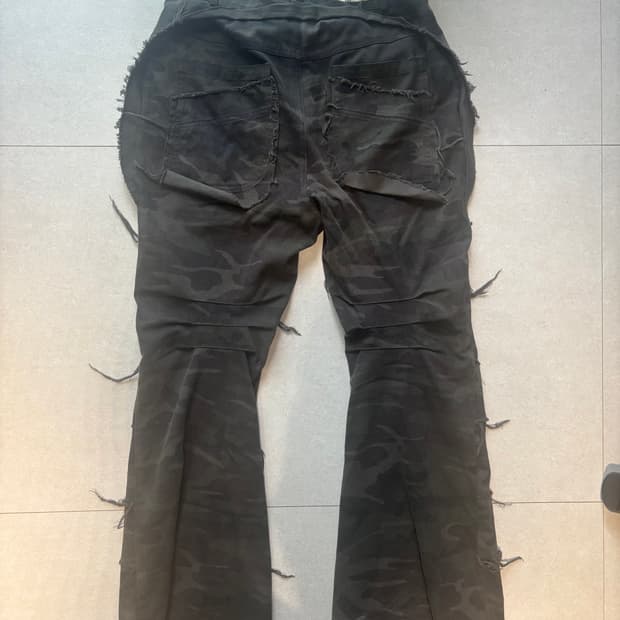 Blr 플레어 카모 팬츠