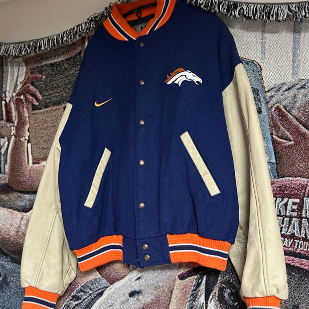 나이키 NFL BRONCOS 바시티 자켓