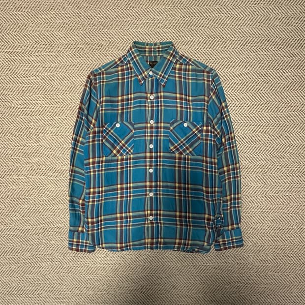 BEAMS check shirt