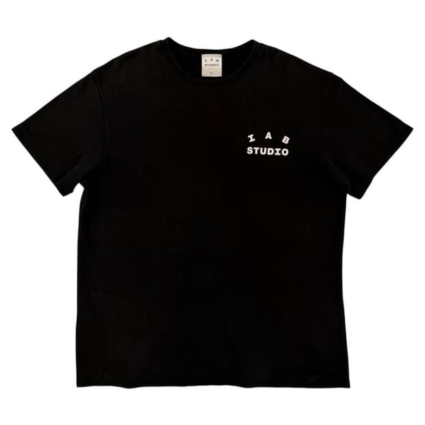 아이앱 스튜디오 반팔 티셔츠 블랙