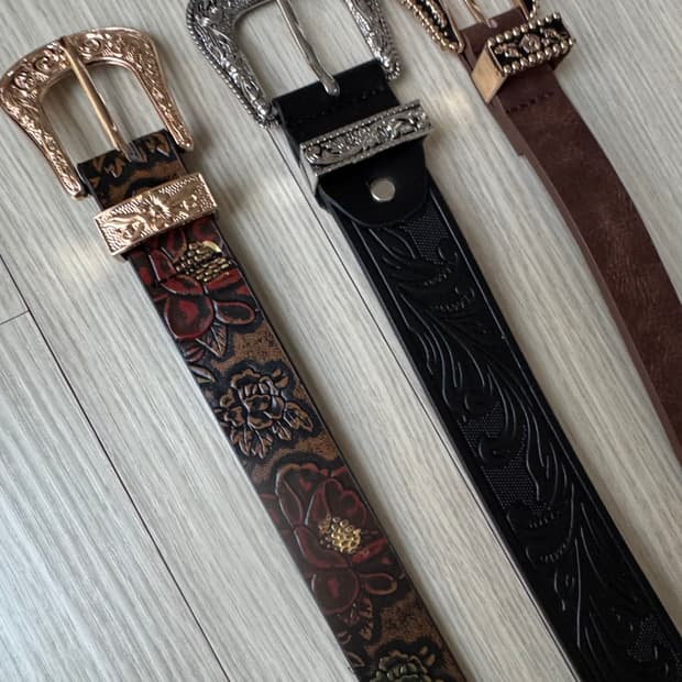 빈티지 (웨스턴) 벨트 