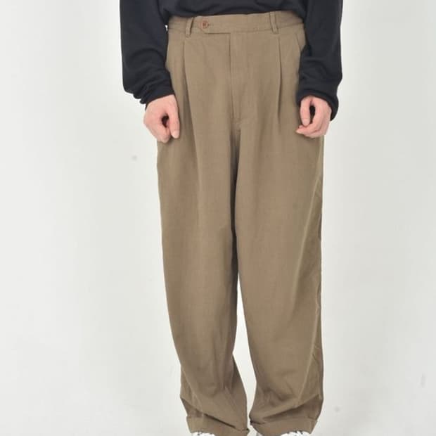 90S 발렌티노 와이드핏 그루카 슬랙스 팬츠 P029