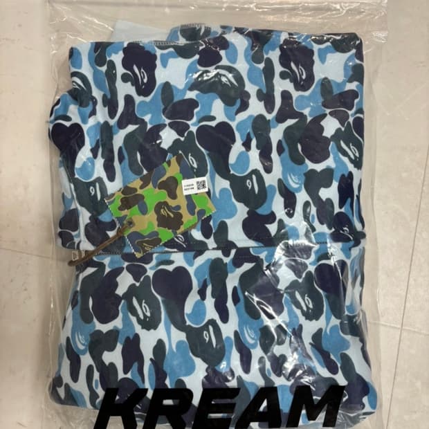 베이프 후드집업 미개봉 새상품