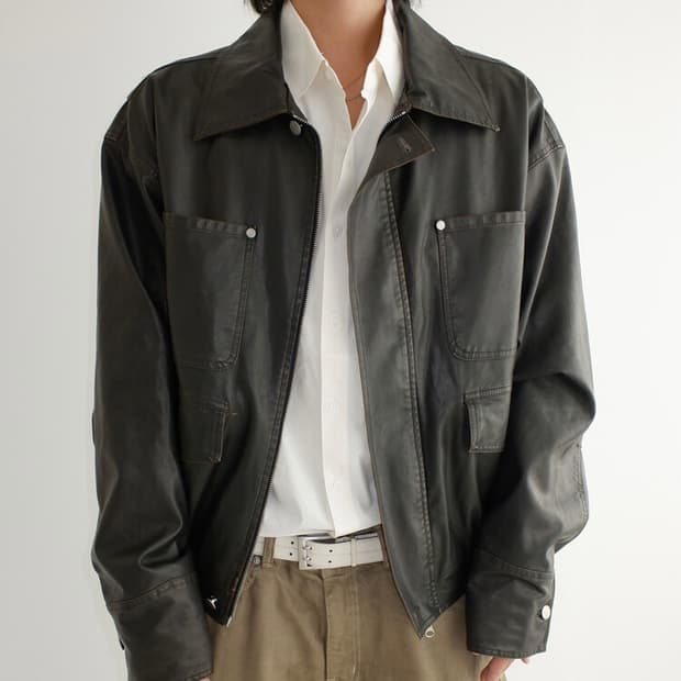 뉴치프시크 레더자켓