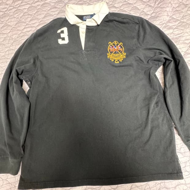 폴로 랄프로렌 럭비 긴팔 카라티