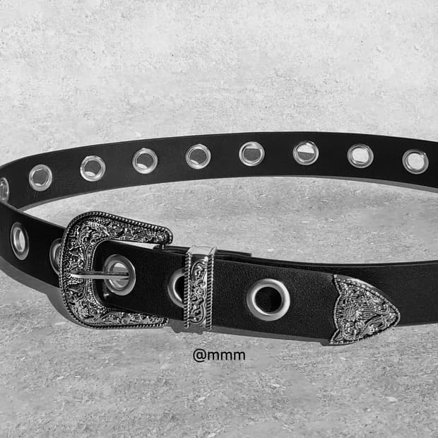 [Unisex] 아일렛 웨스턴 클래식 벨트