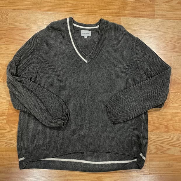 [50] 솔리드 옴므 골지 니트