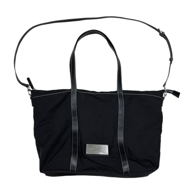 마뗑킴 패브릭 뉴 쇼퍼백 크로스백 가방 블랙